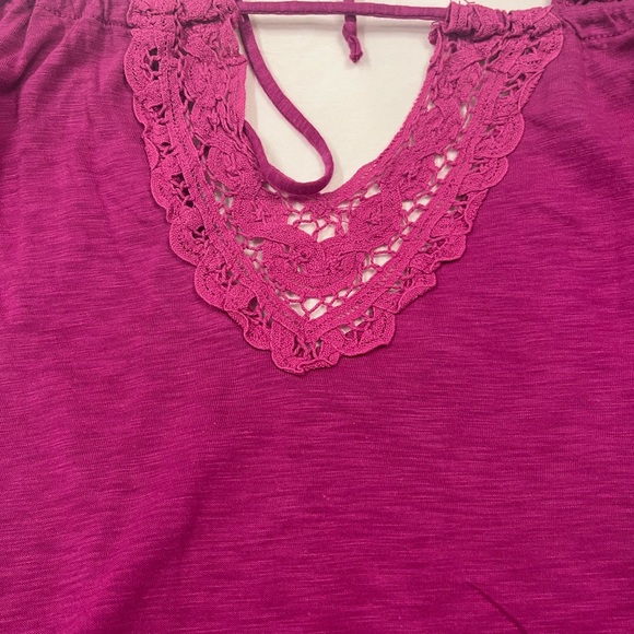 Michael Stars hot pink T. - Picture 2 of 4